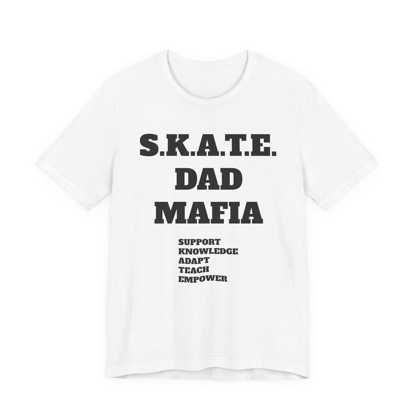 S.K.A.T.E Dad Mafia Unisex Jersey Short Sleeve Tee
