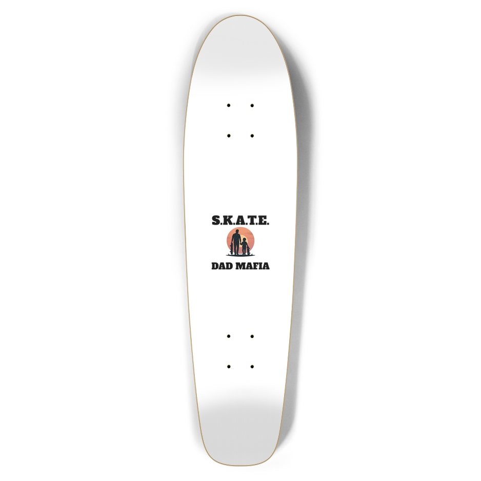 8 inch urban cruiser SKATE DAD MAFIA deck