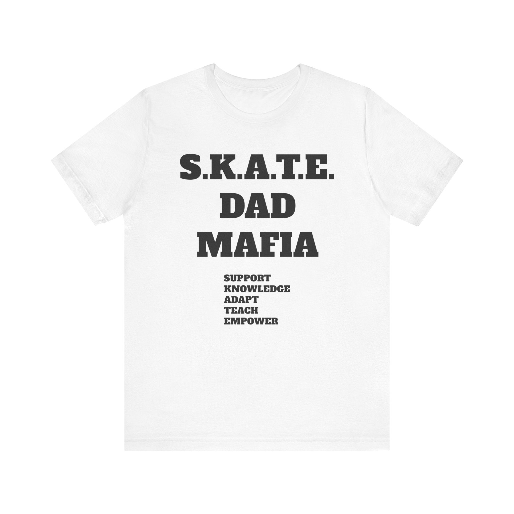 S.K.A.T.E Dad Mafia Unisex Jersey Short Sleeve Tee