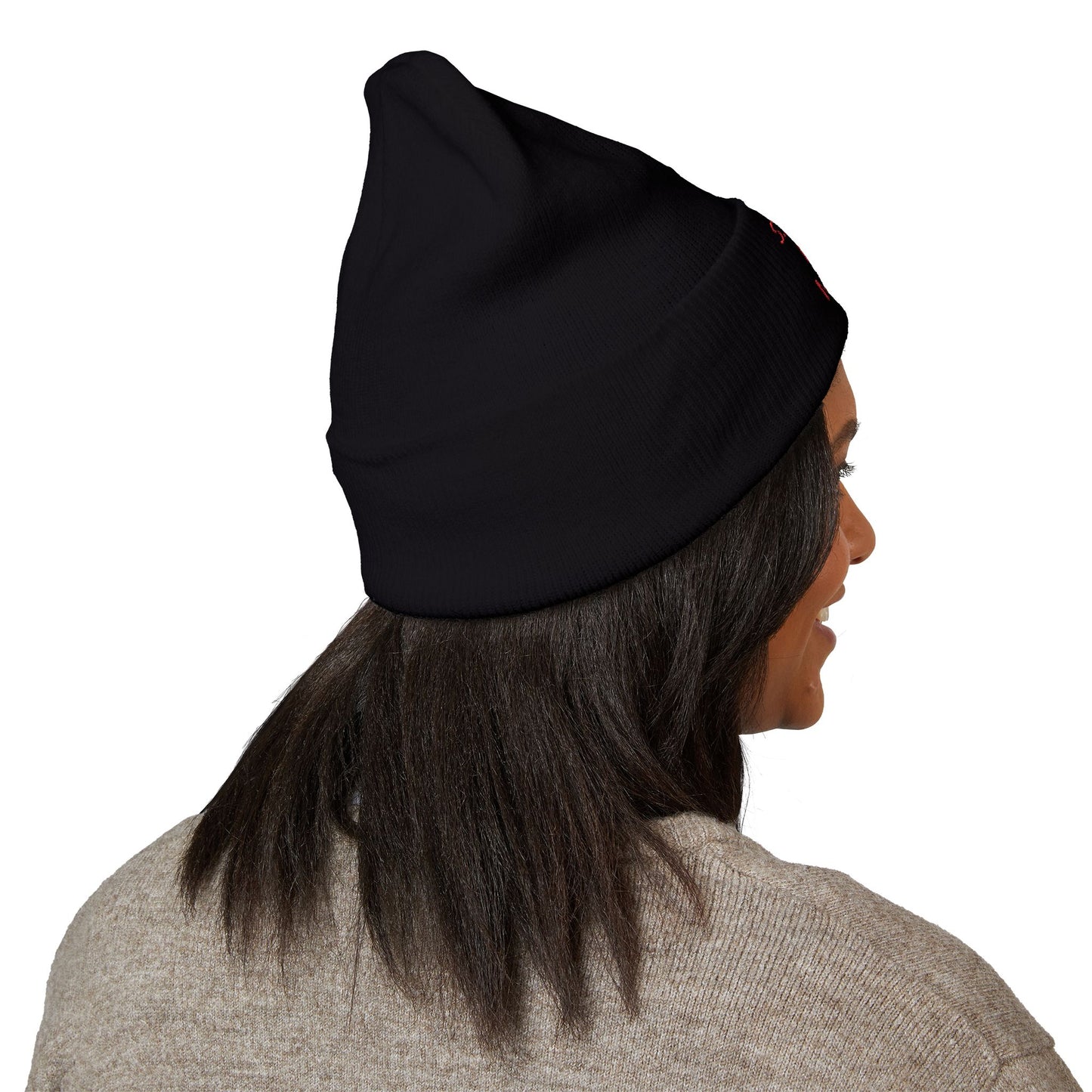 Skate Dad Embroidered Beanie | Streetwear Accessory, Winter Fashion, Cool Gift for Dads, Skateboard Enthusiasts, Casual Style