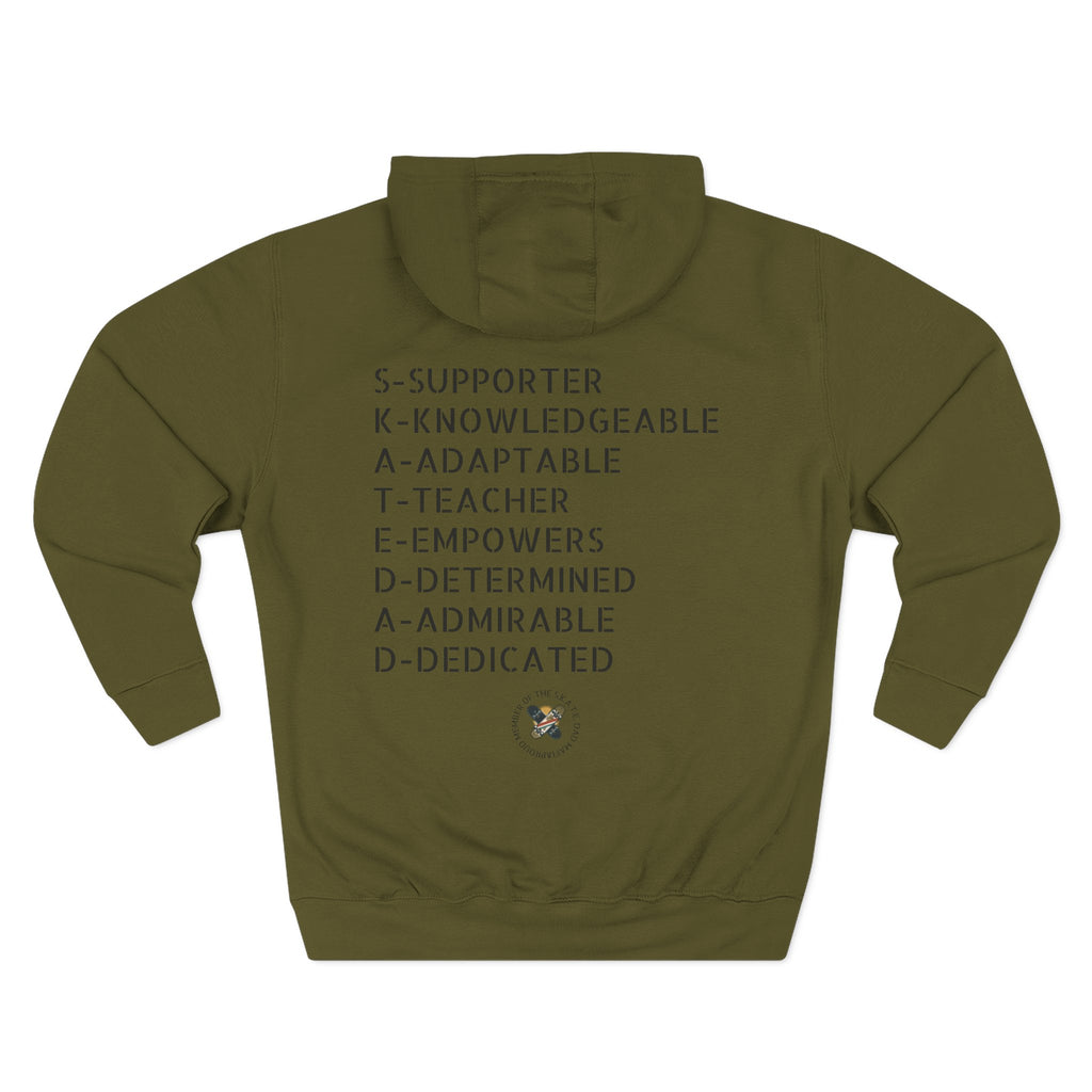 Skate Dad Hoodie – Supportive, Funny Gift for Skateboarding Parents, Perfect for Father's Day, Birthday, Casual Wear