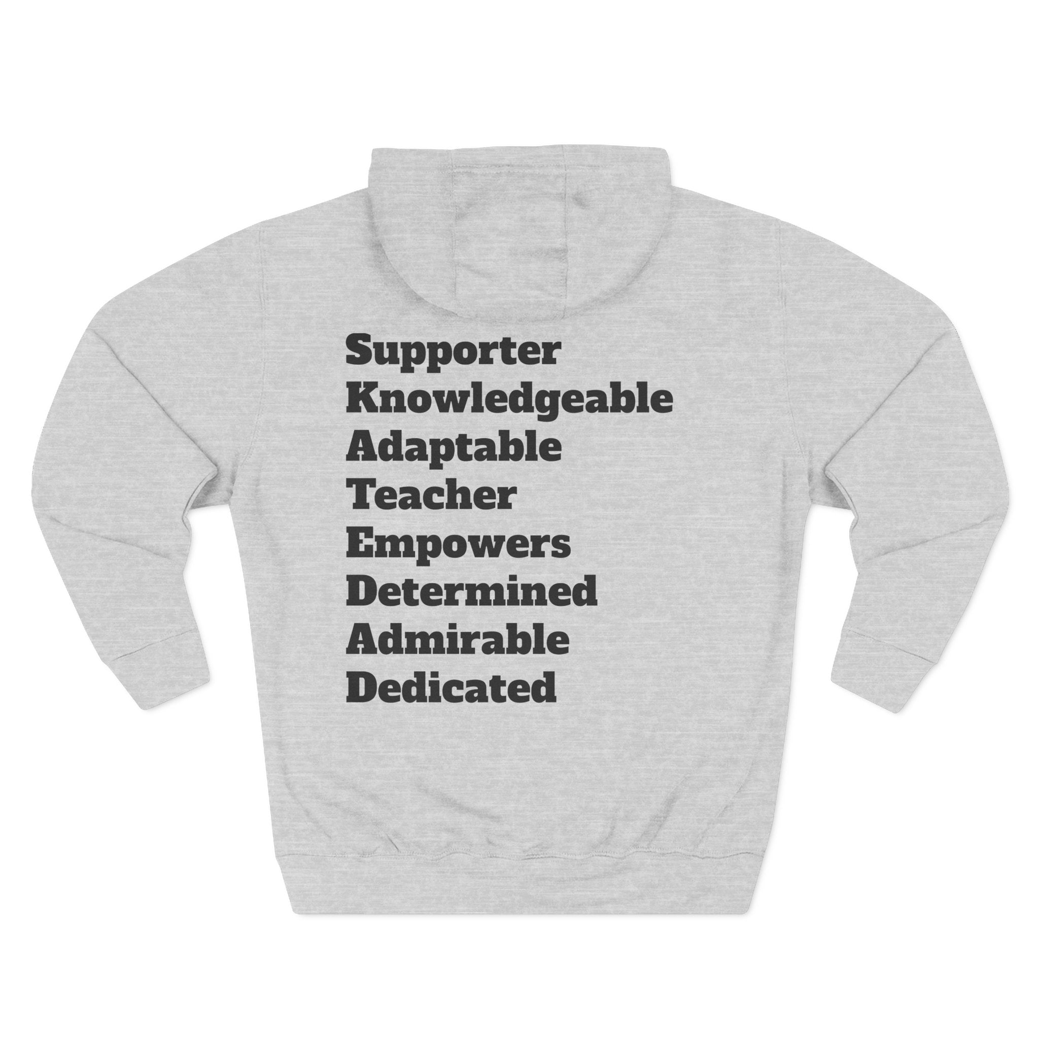 Hoodie — S.K.A.T.E. Dad Mafia Skateboarding Hoodie (Supporter, Knowledgeable, Adaptable)