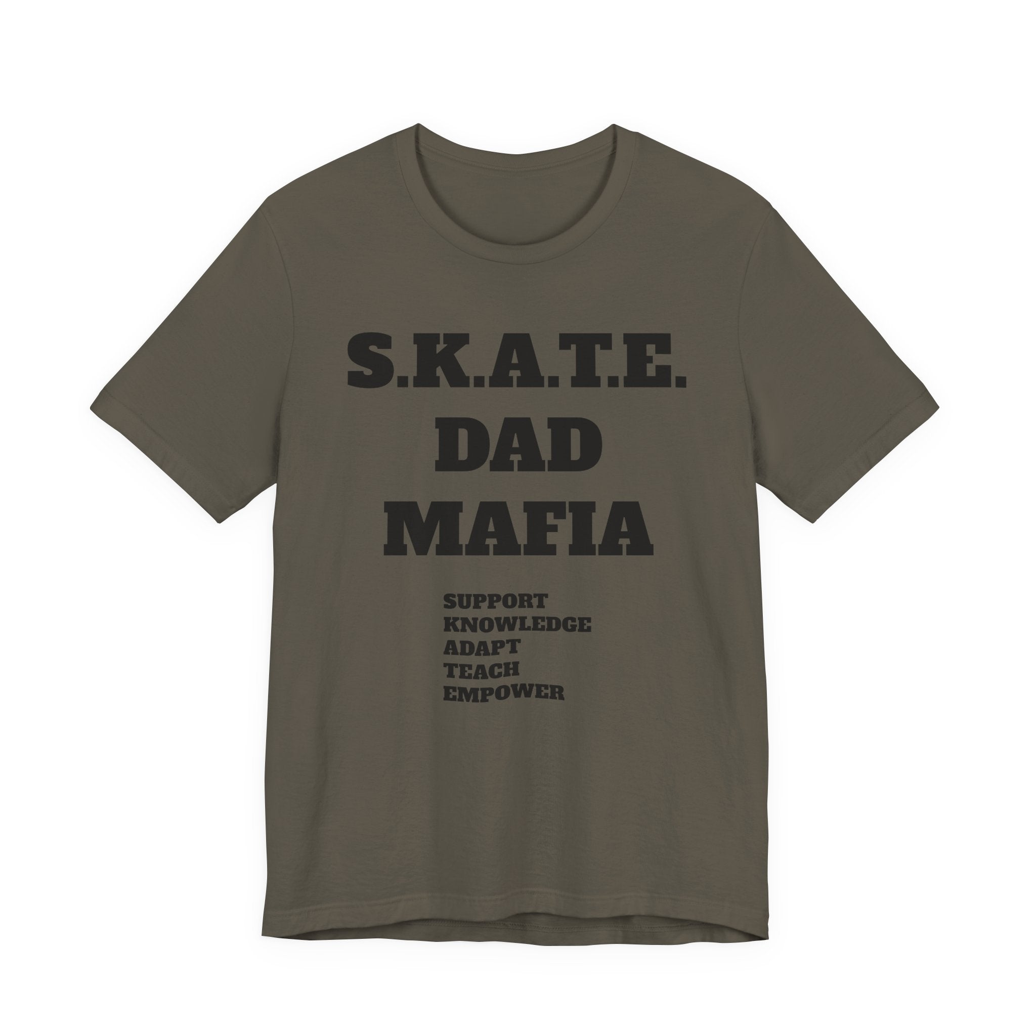 S.K.A.T.E Dad Mafia Unisex Jersey Short Sleeve Tee