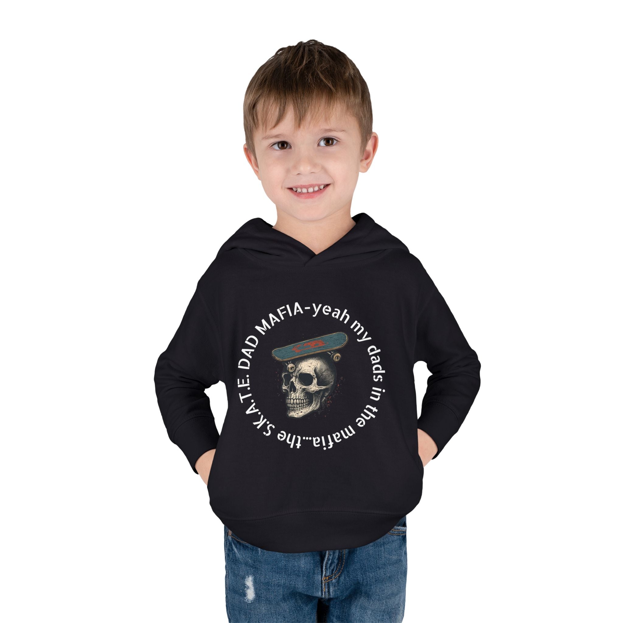 Copy of SKATE kid mafia Toddler Pullover Fleece Hoodie