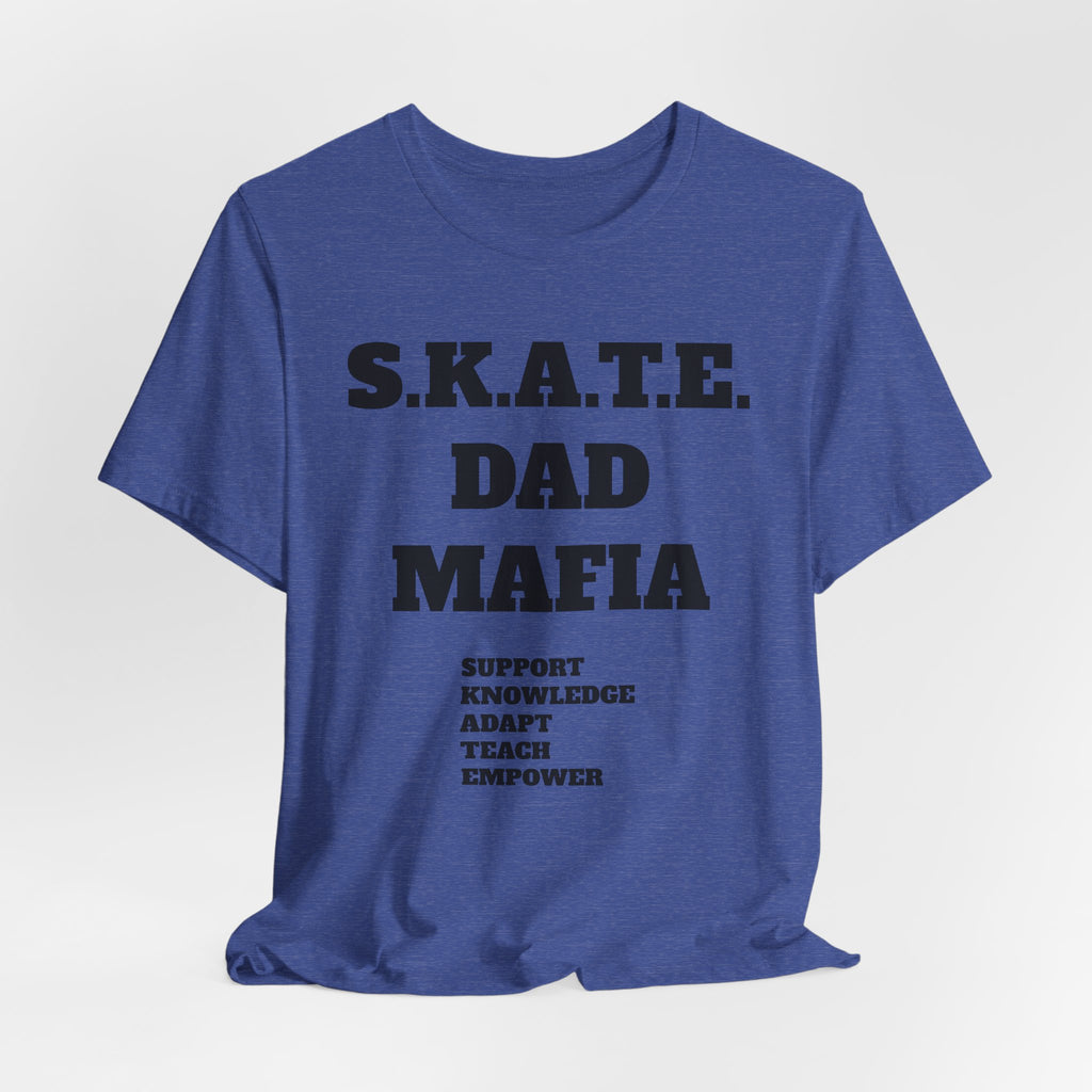 S.K.A.T.E Dad Mafia Unisex Jersey Short Sleeve Tee