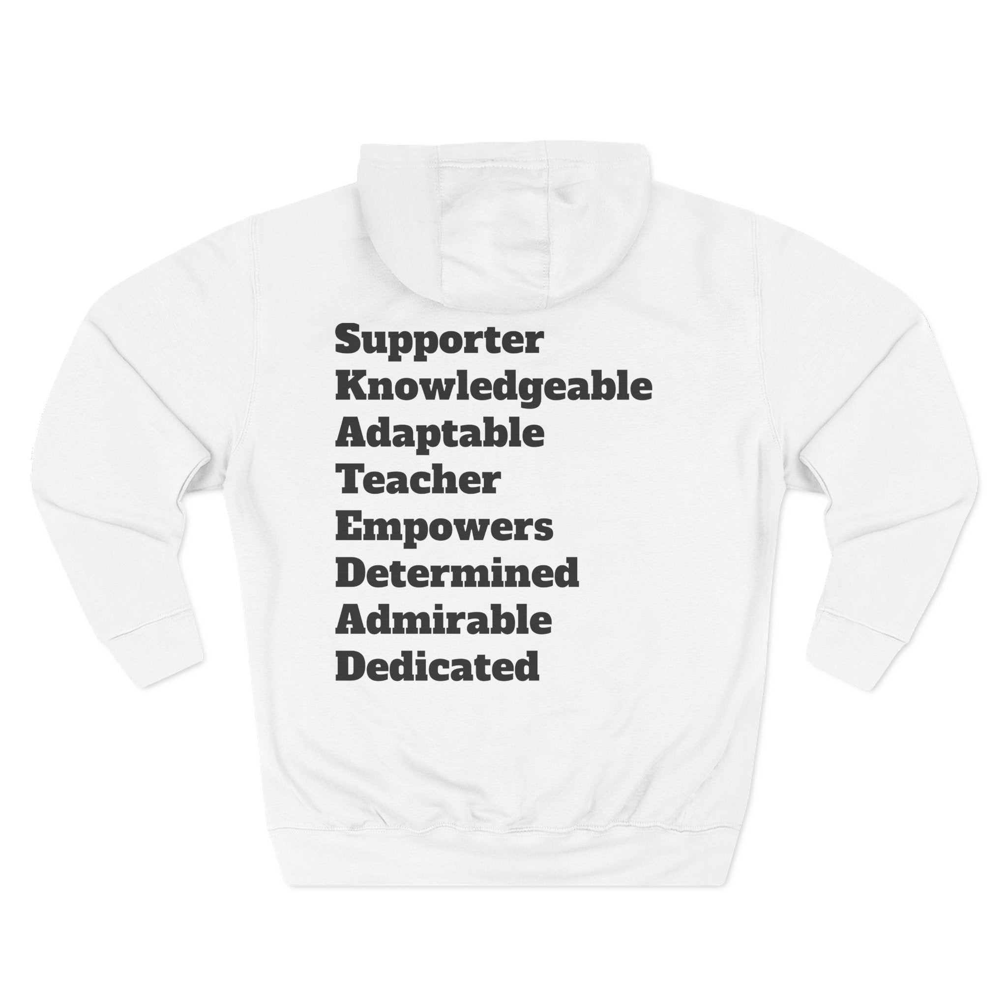 Hoodie — S.K.A.T.E. Dad Mafia Skateboarding Hoodie (Supporter, Knowledgeable, Adaptable)