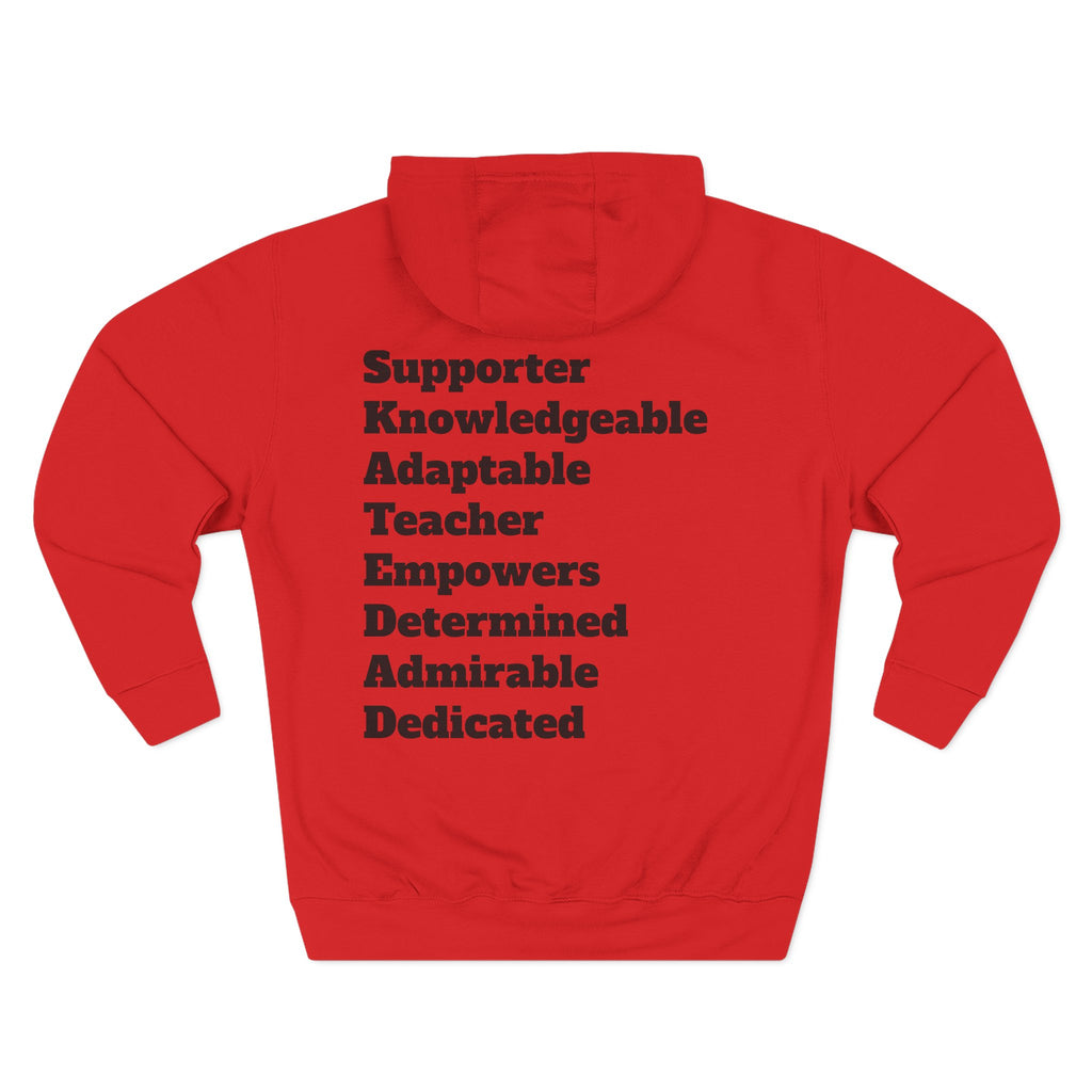 Hoodie — S.K.A.T.E. Dad Mafia Skateboarding Hoodie (Supporter, Knowledgeable, Adaptable)