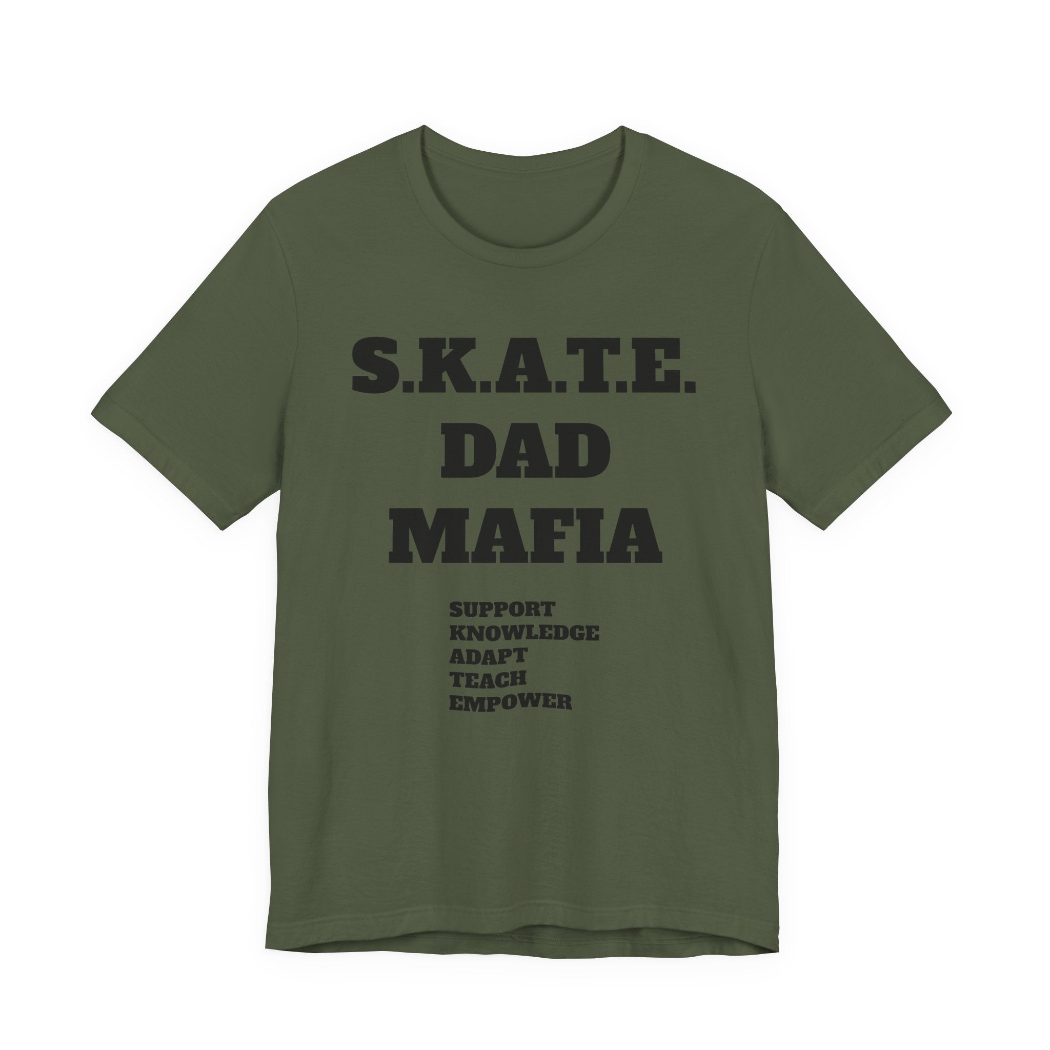 S.K.A.T.E Dad Mafia Unisex Jersey Short Sleeve Tee