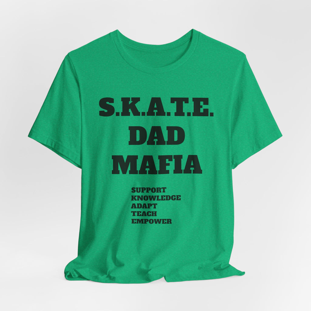 S.K.A.T.E Dad Mafia Unisex Jersey Short Sleeve Tee