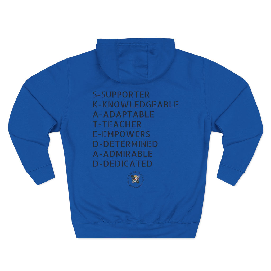 Skate Dad Hoodie – Supportive, Funny Gift for Skateboarding Parents, Perfect for Father's Day, Birthday, Casual Wear