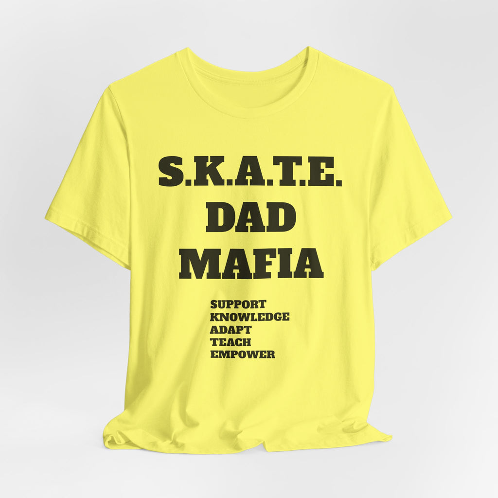 S.K.A.T.E Dad Mafia Unisex Jersey Short Sleeve Tee
