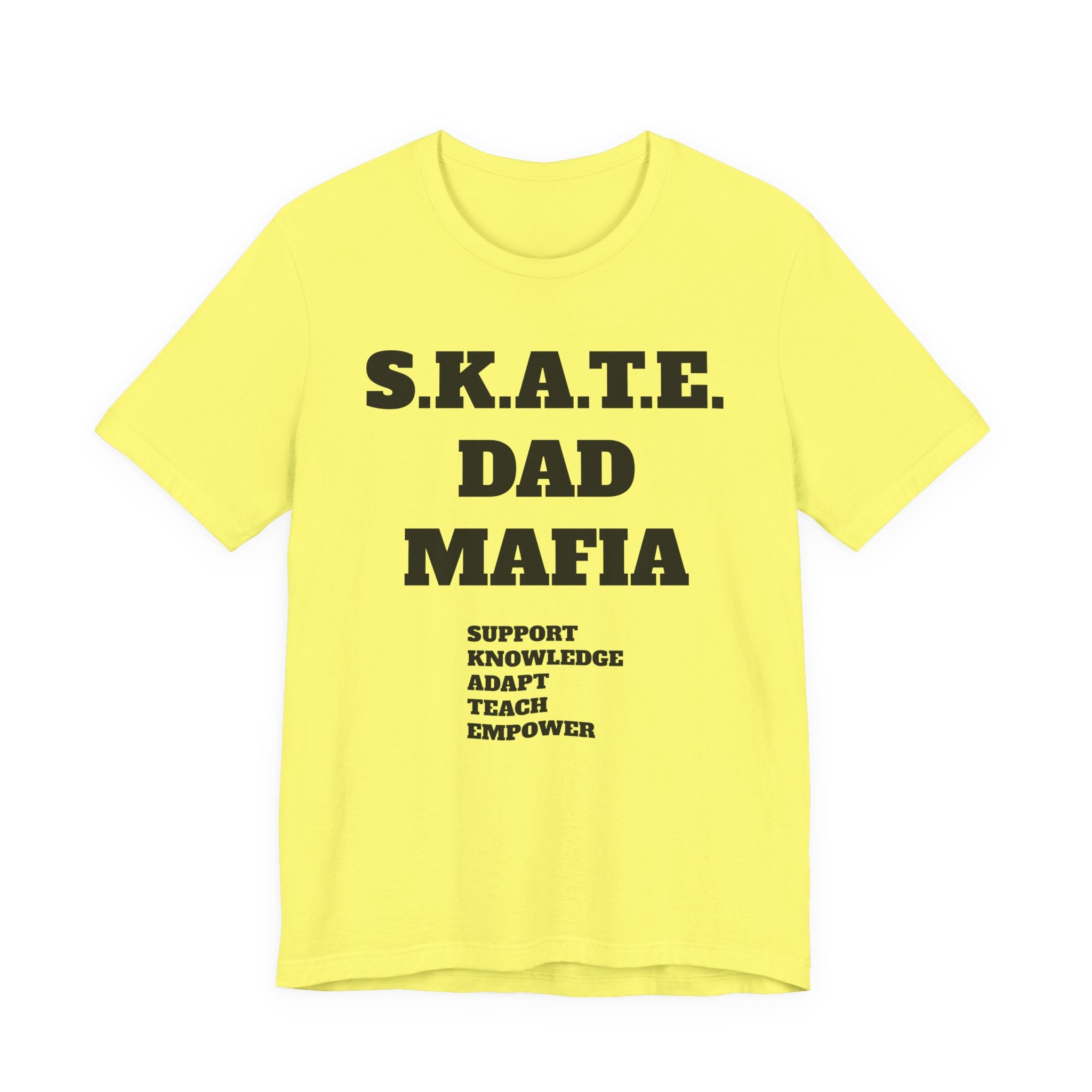S.K.A.T.E Dad Mafia Unisex Jersey Short Sleeve Tee