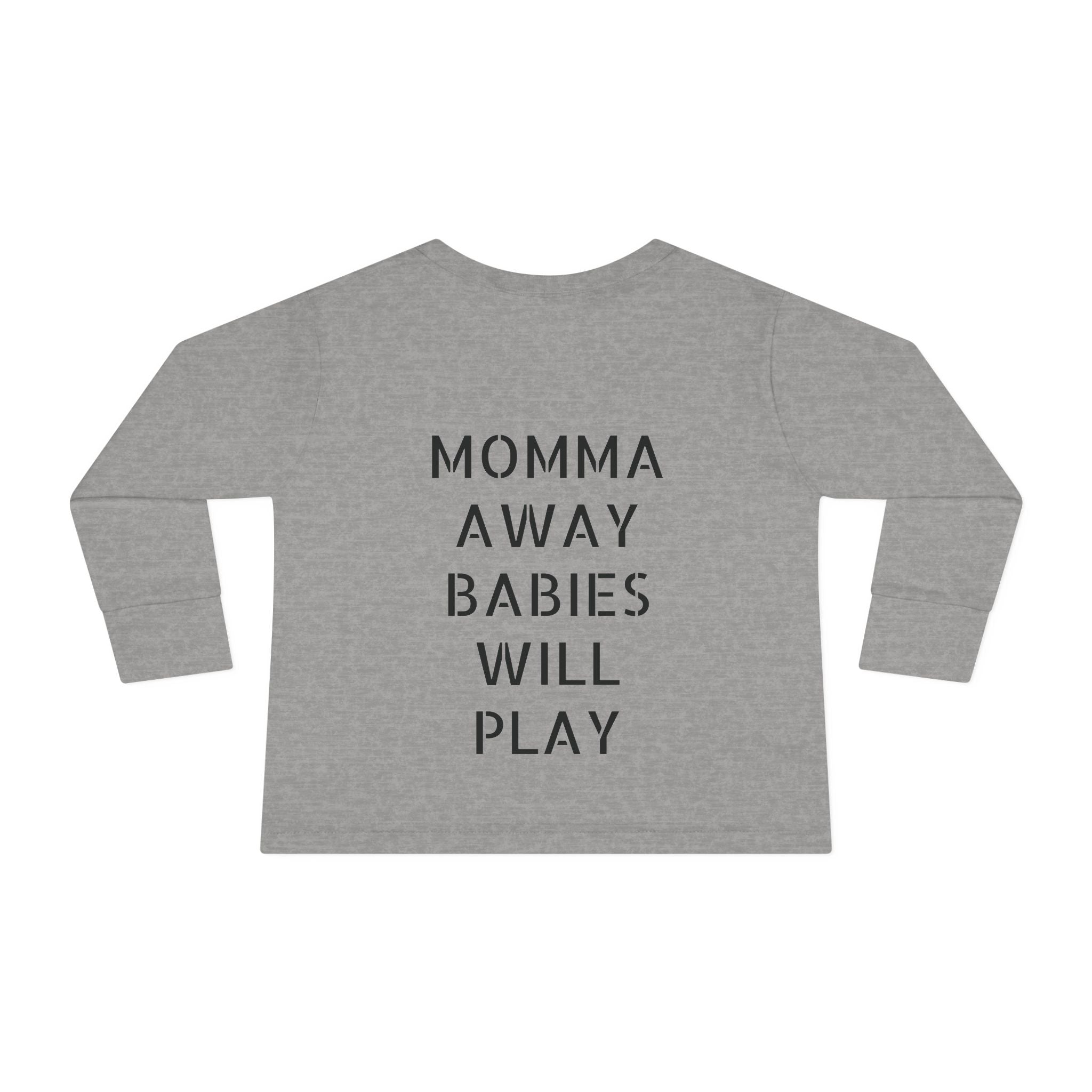 Skate Kid Mafia Toddler Long Sleeve Tee, Cozy Toddler Top, Kids Skate Shirt, Baby Shower Gift, Fun Playwear