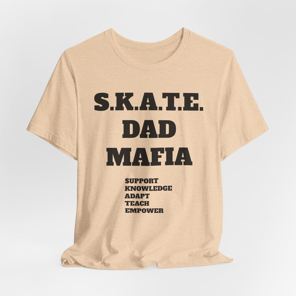 S.K.A.T.E Dad Mafia Unisex Jersey Short Sleeve Tee
