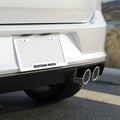 SkateDad Mafia Metal License Plate Frame — Stainless Steel Car Tag Holder