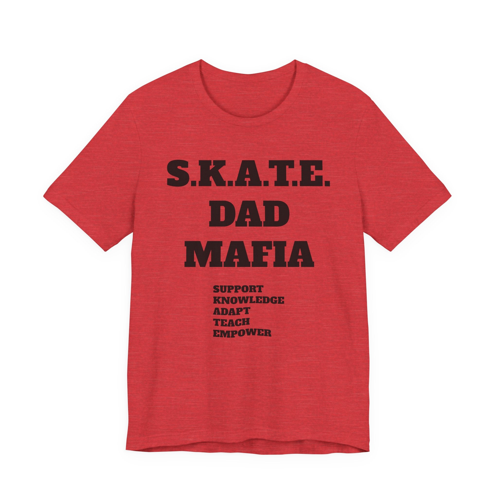 S.K.A.T.E Dad Mafia Unisex Jersey Short Sleeve Tee