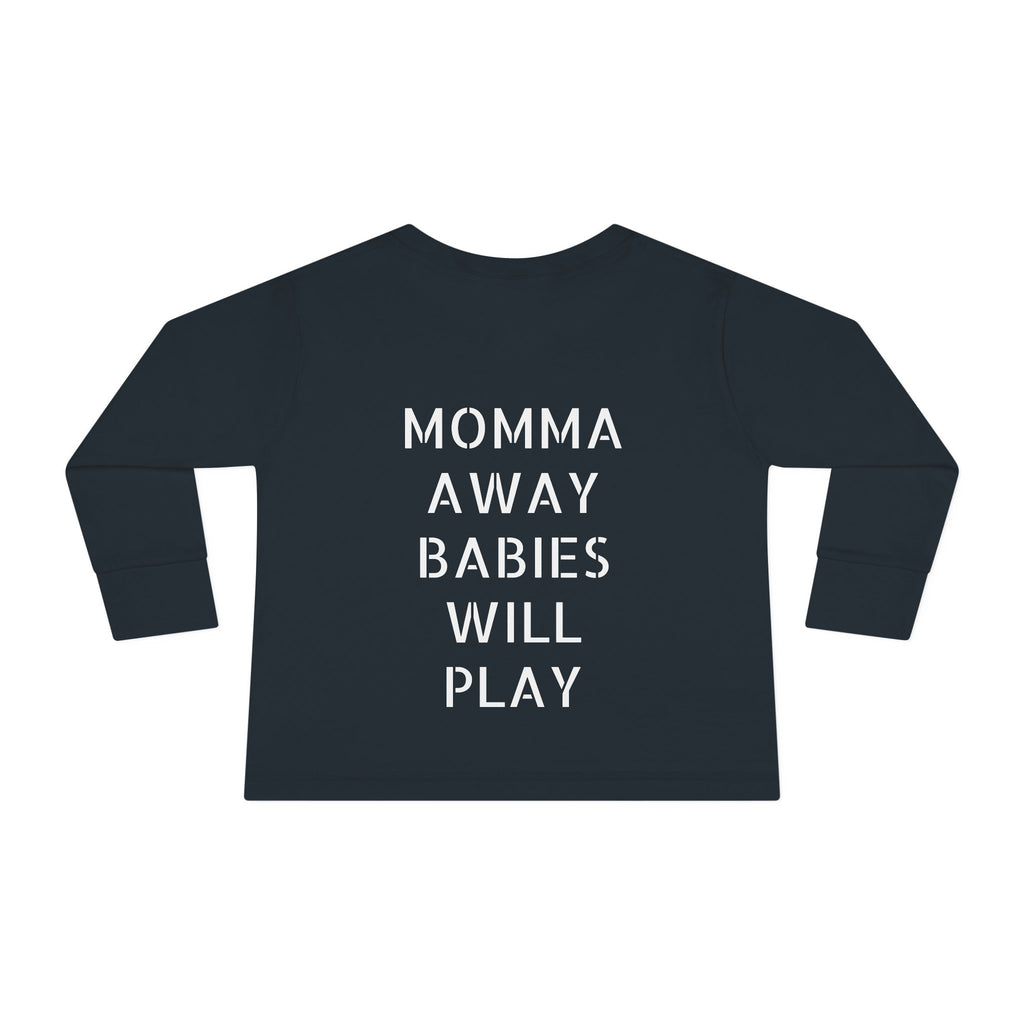 Skate Kid Mafia Toddler Long Sleeve Tee, Cozy Toddler Top, Kids Skate Shirt, Baby Shower Gift, Fun Playwear