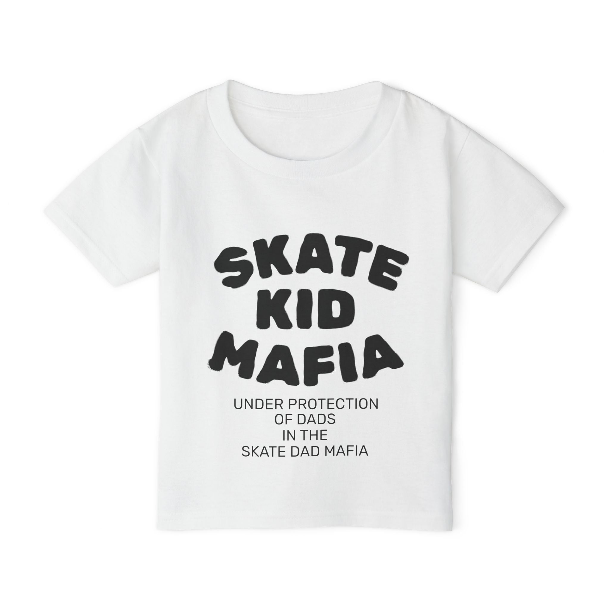 Toddler T‑Shirt — “Skate Kid Mafia” Cute Skate Dad Protection Tee