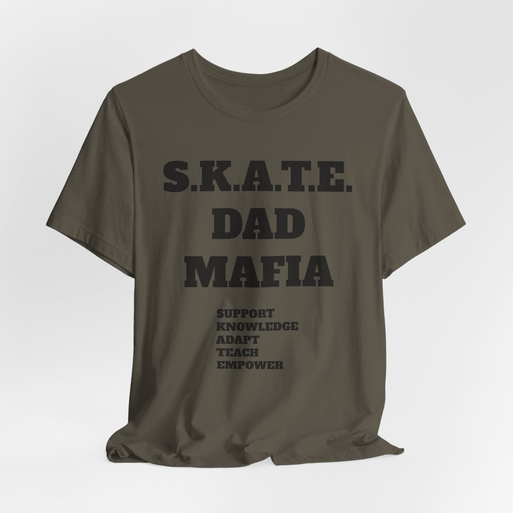 S.K.A.T.E Dad Mafia Unisex Jersey Short Sleeve Tee