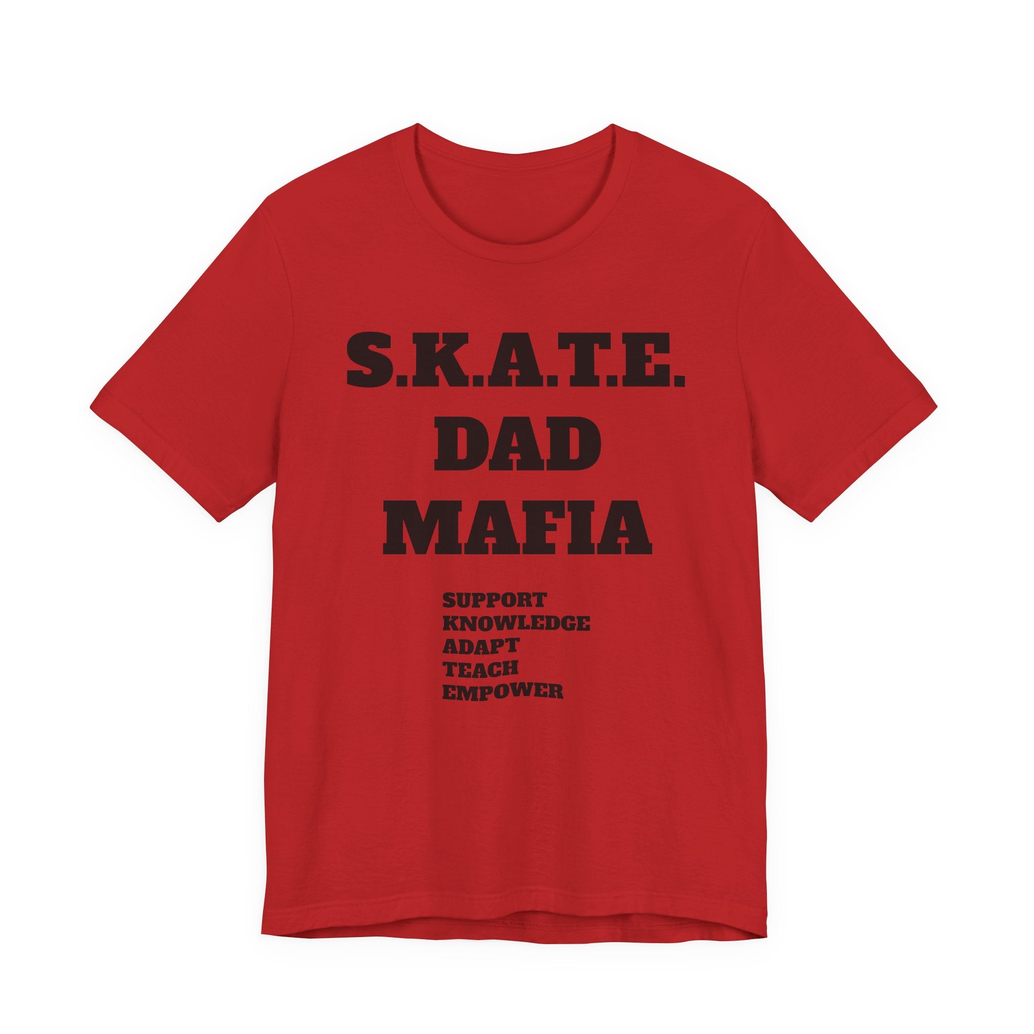S.K.A.T.E Dad Mafia Unisex Jersey Short Sleeve Tee