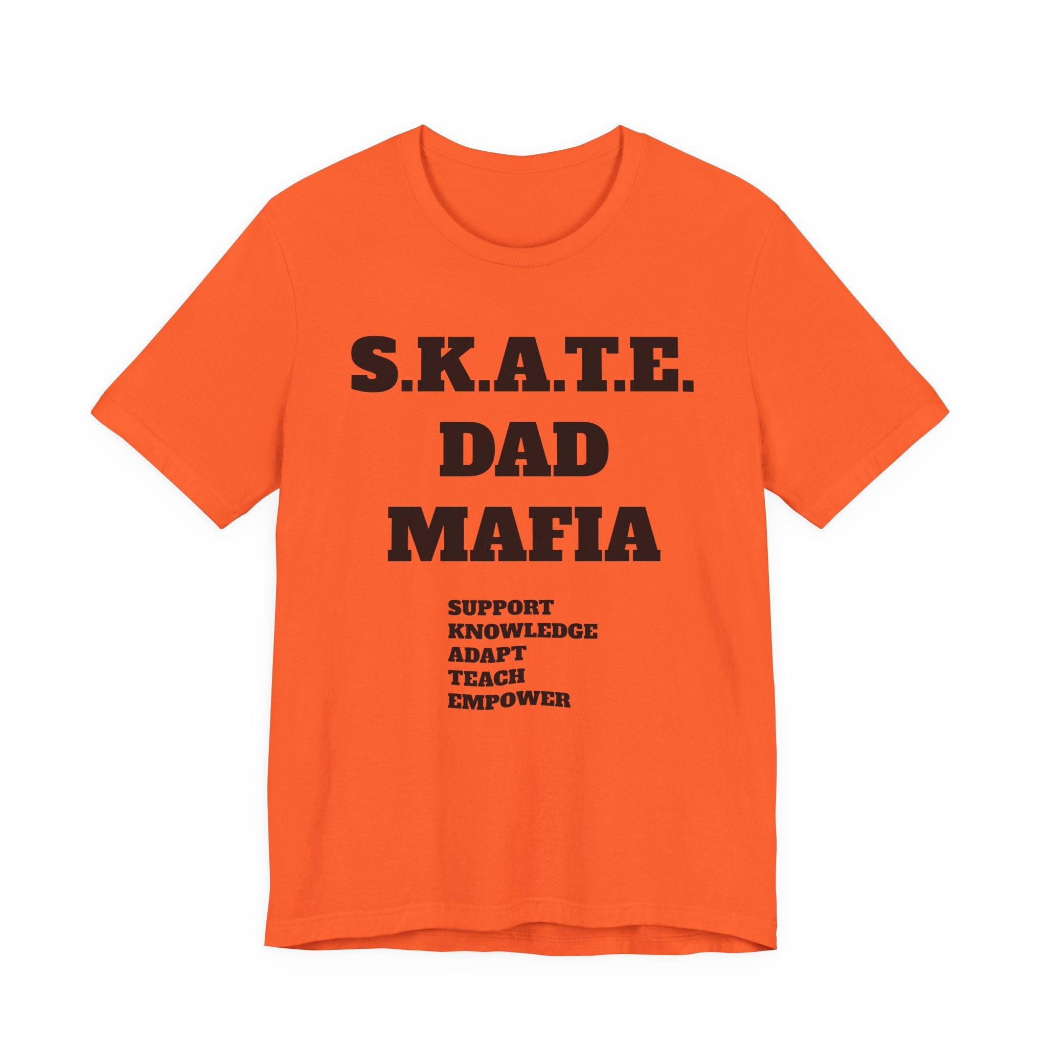 S.K.A.T.E Dad Mafia Unisex Jersey Short Sleeve Tee