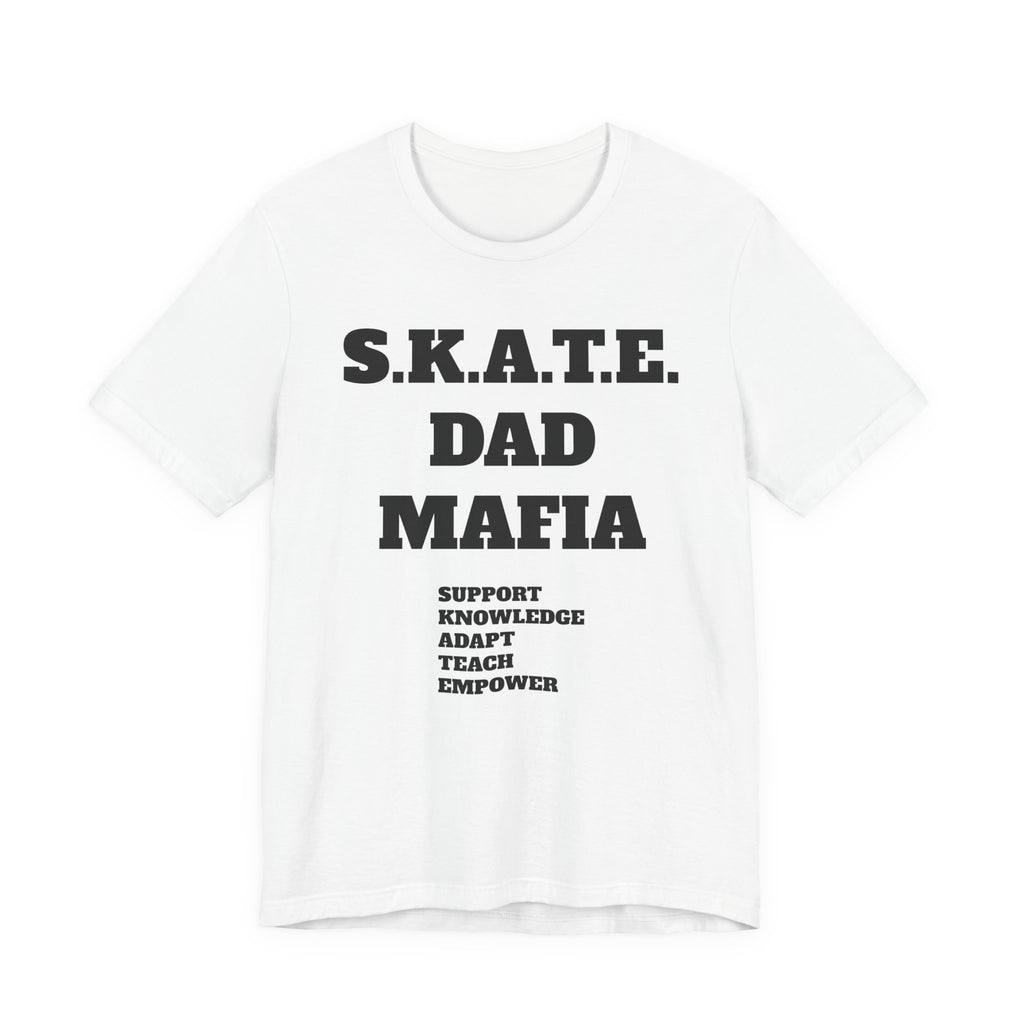 S.K.A.T.E Dad Mafia Unisex Jersey Short Sleeve Tee