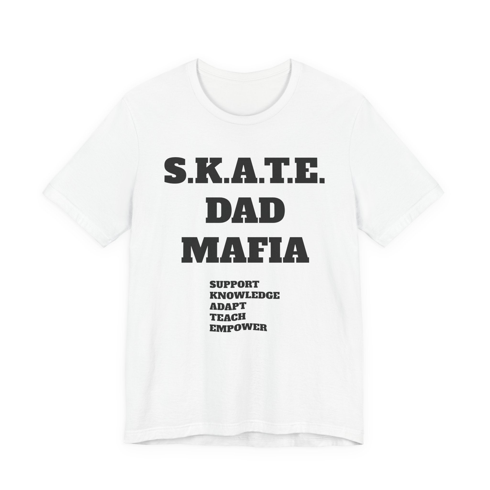 S.K.A.T.E Dad Mafia Unisex Jersey Short Sleeve Tee