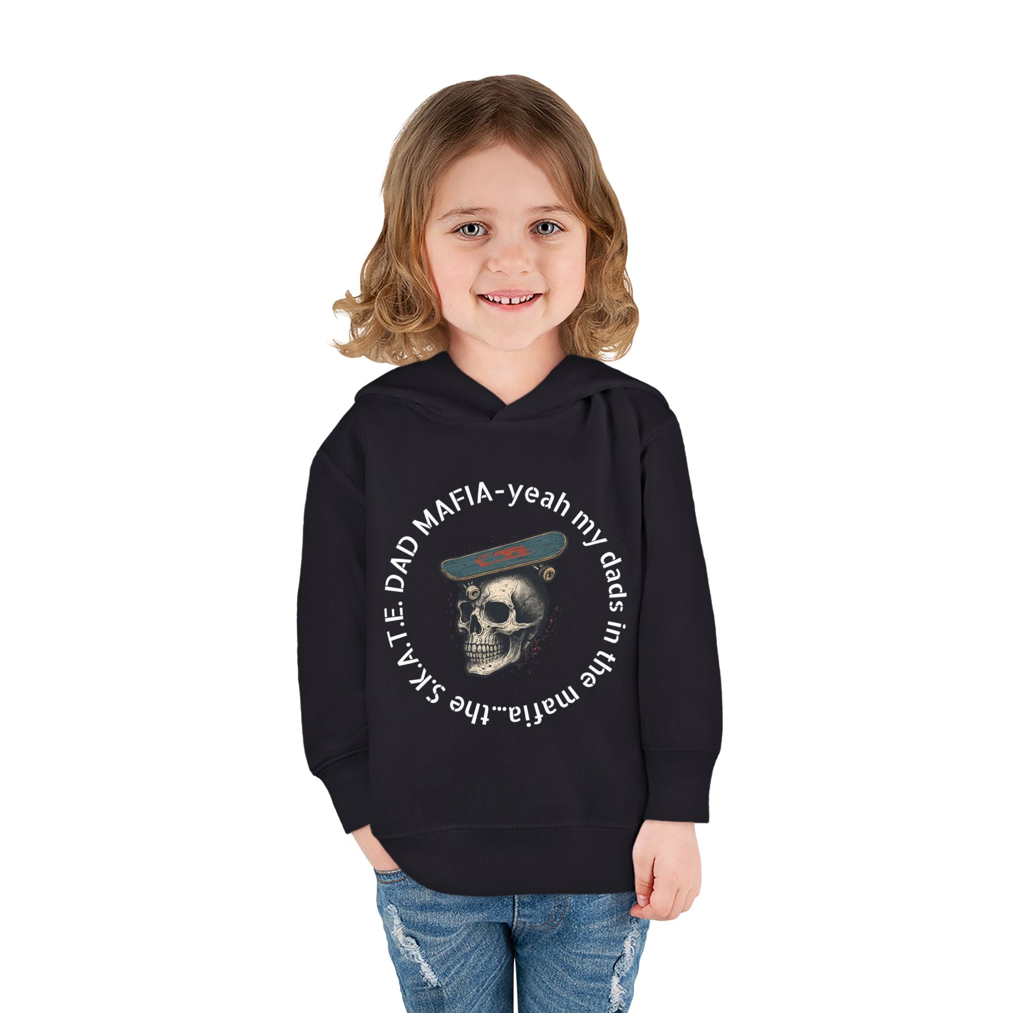 Copy of SKATE kid mafia Toddler Pullover Fleece Hoodie