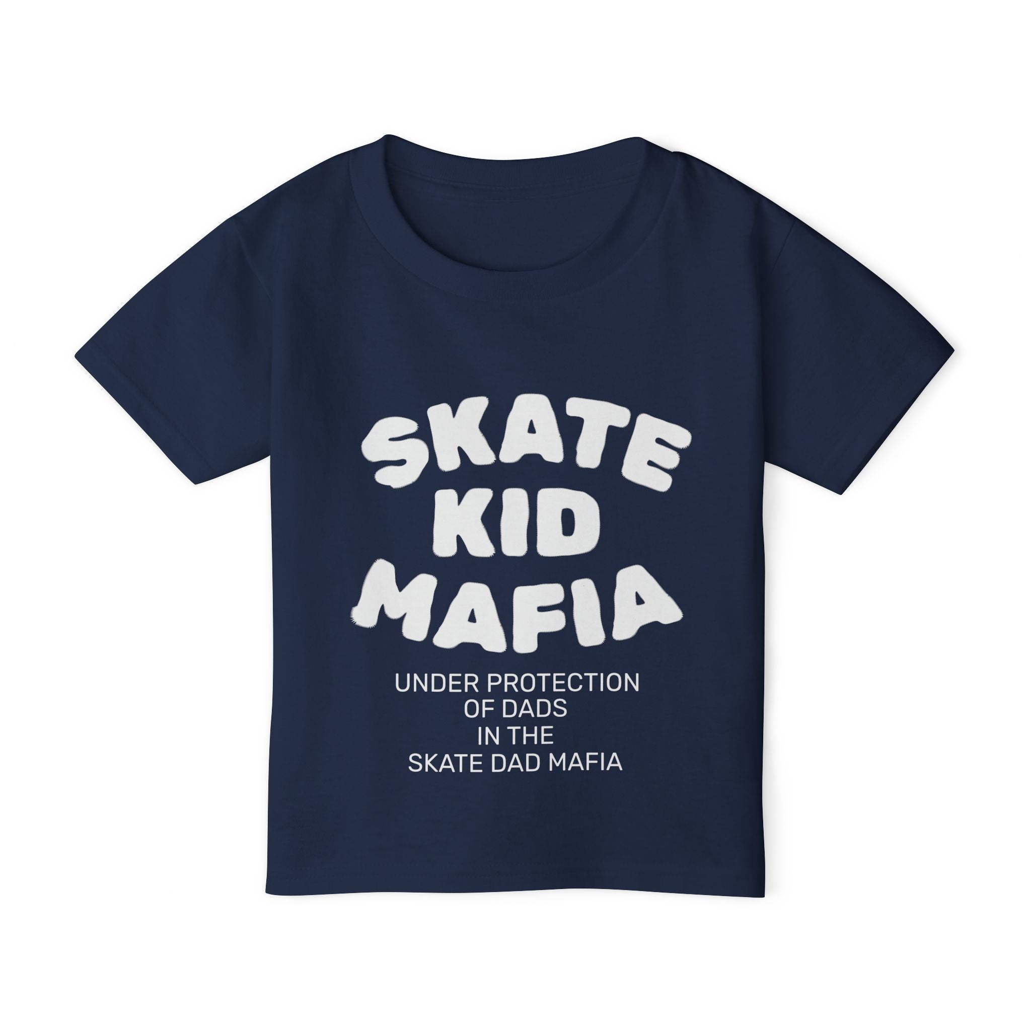 Toddler T‑Shirt — “Skate Kid Mafia” Cute Skate Dad Protection Tee