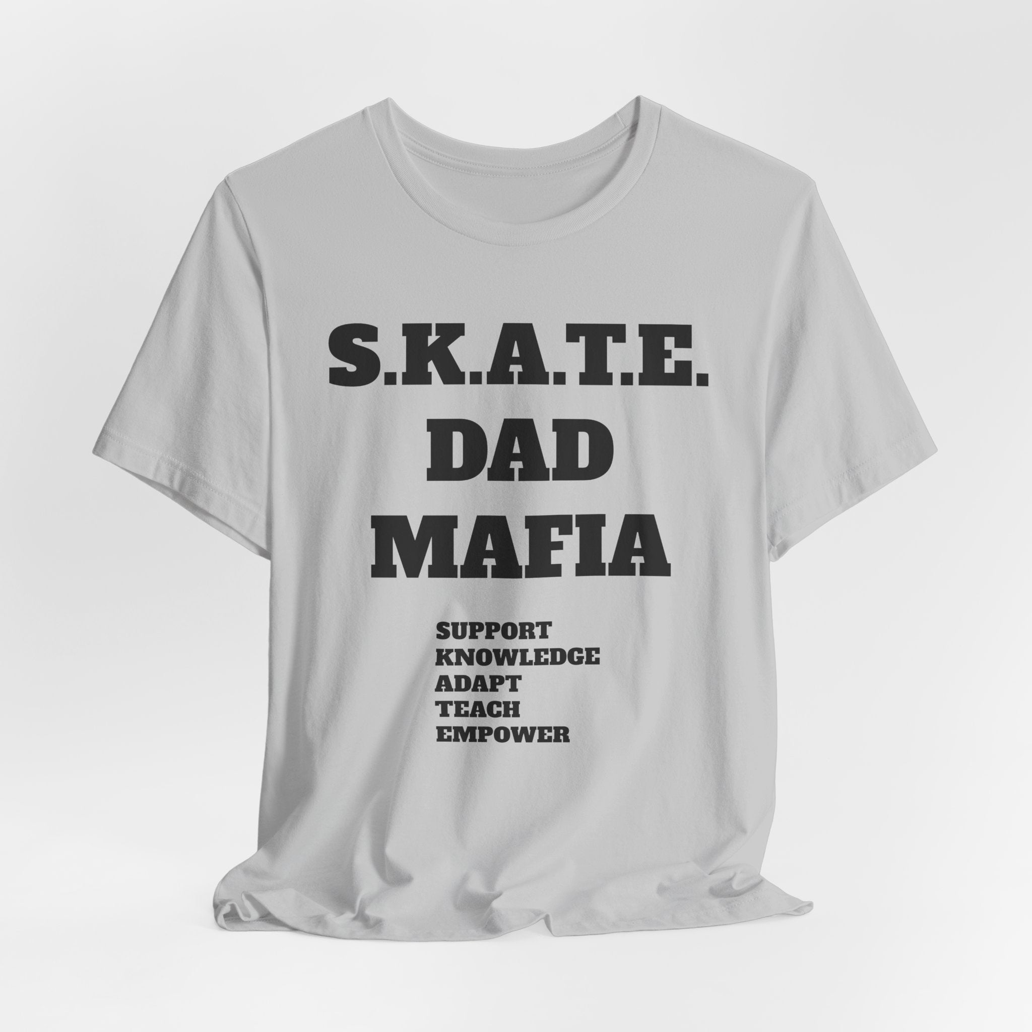 S.K.A.T.E Dad Mafia Unisex Jersey Short Sleeve Tee