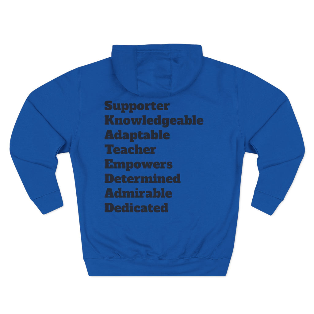 Hoodie — S.K.A.T.E. Dad Mafia Skateboarding Hoodie (Supporter, Knowledgeable, Adaptable)