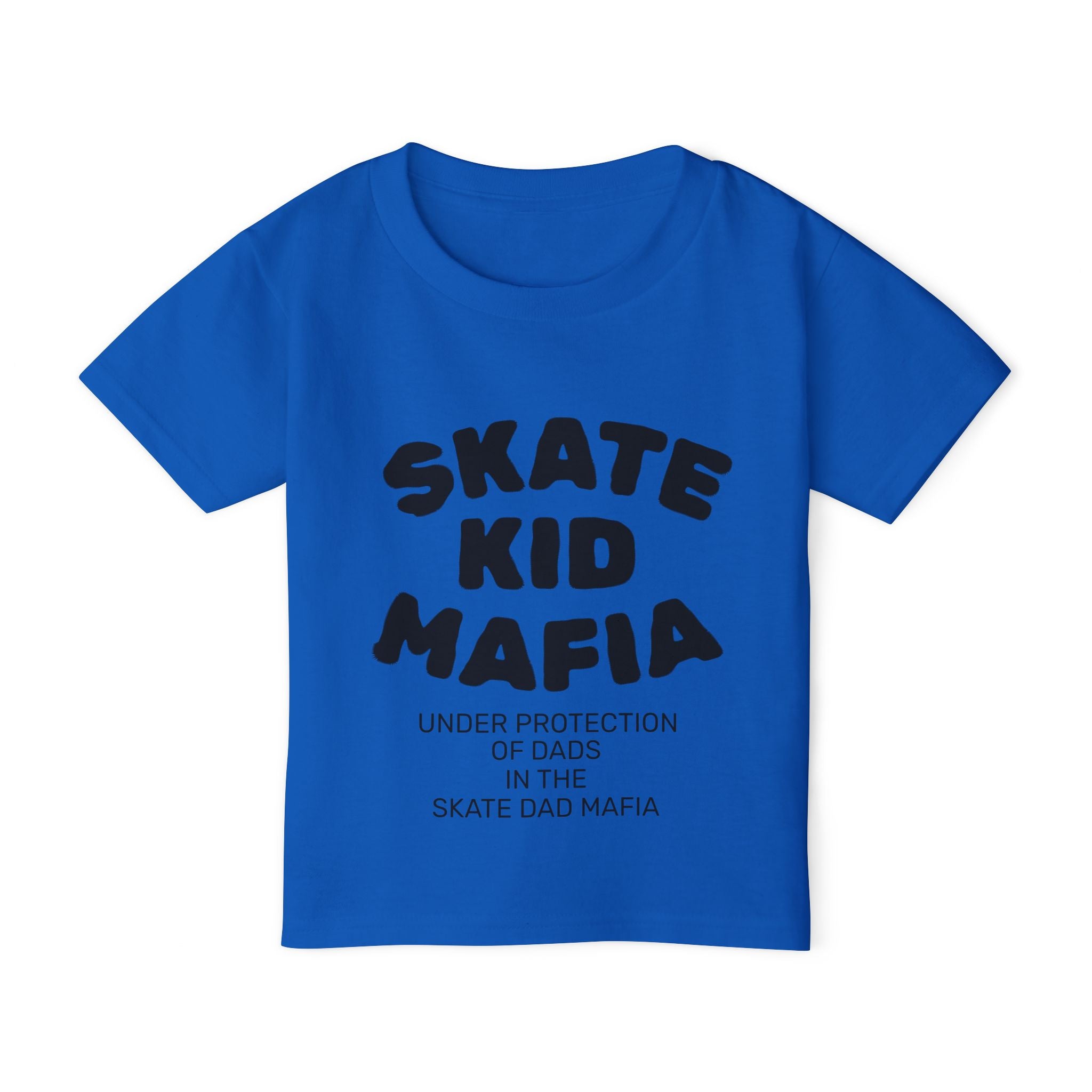 Toddler T‑Shirt — “Skate Kid Mafia” Cute Skate Dad Protection Tee