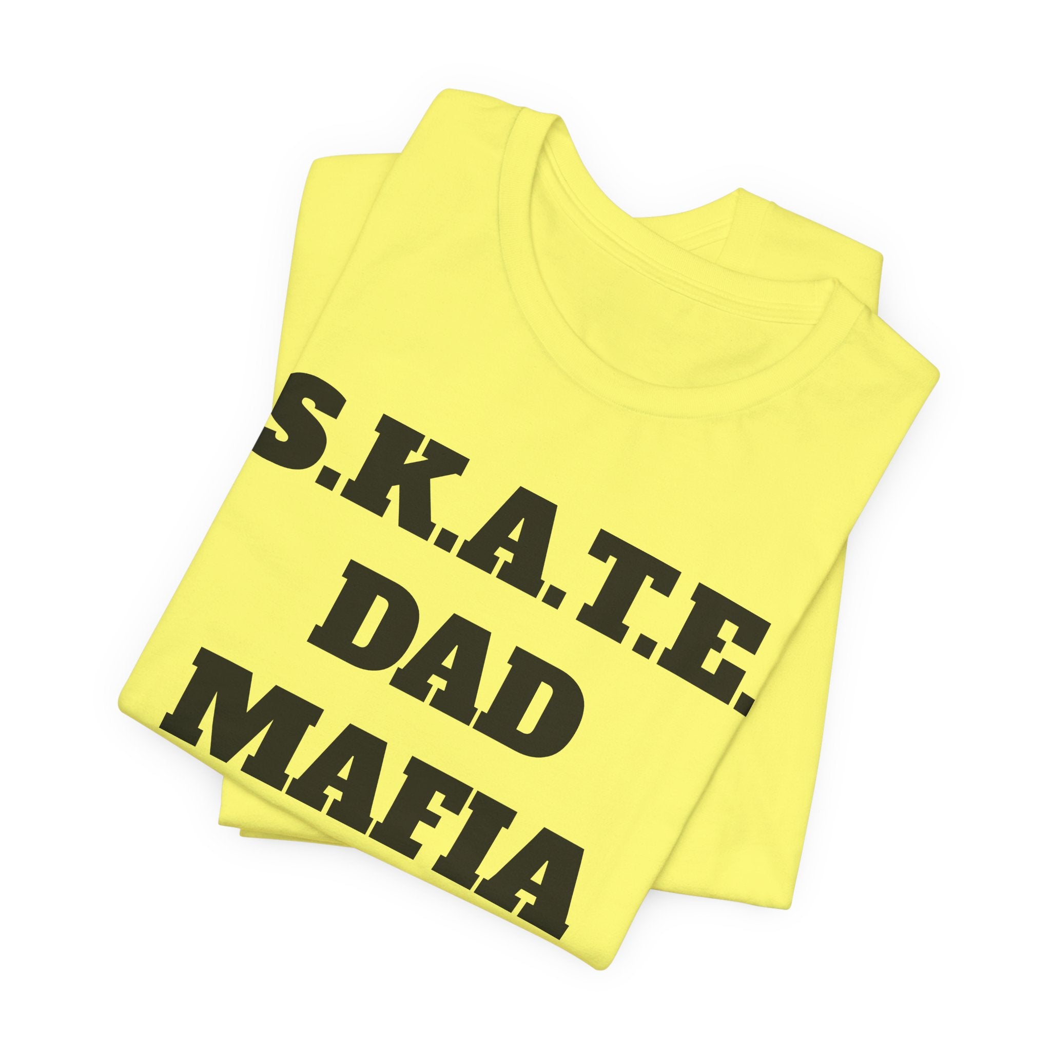 S.K.A.T.E Dad Mafia Unisex Jersey Short Sleeve Tee