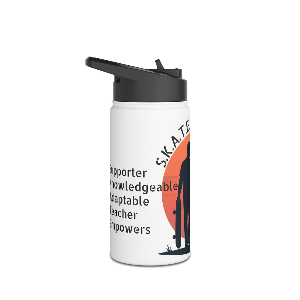 SKATE Dad mafia Stainless Steel Water Bottle | Motivational Gifts for Dads, Summer Hikes, Sport Events, Eco-Friendly Hydration
