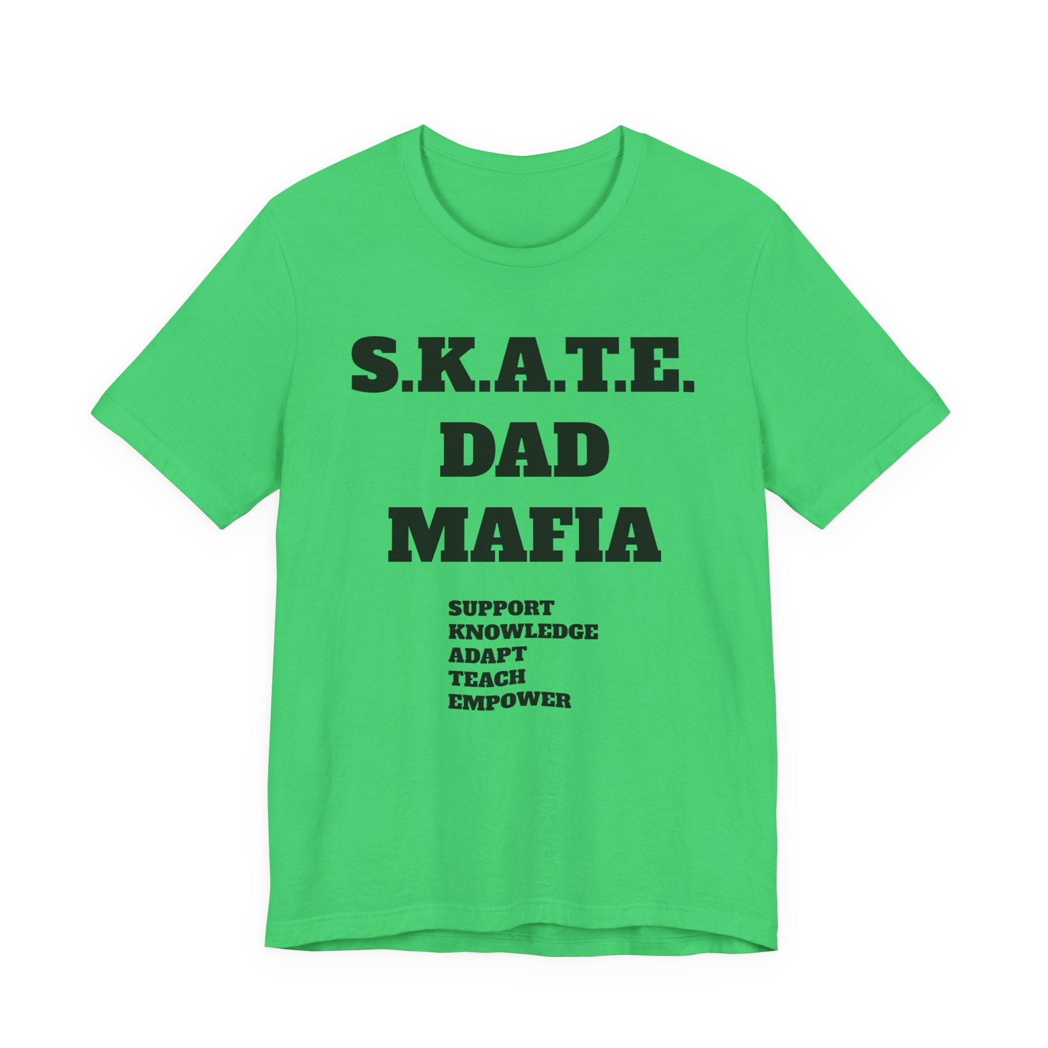 S.K.A.T.E Dad Mafia Unisex Jersey Short Sleeve Tee