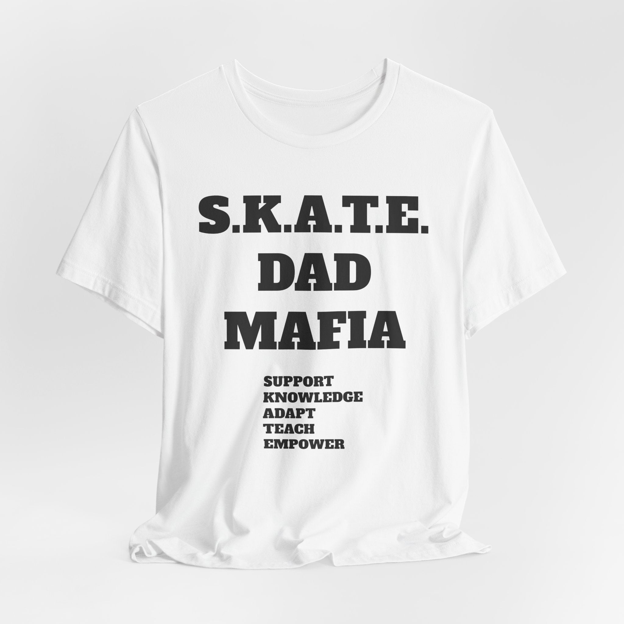 S.K.A.T.E Dad Mafia Unisex Jersey Short Sleeve Tee