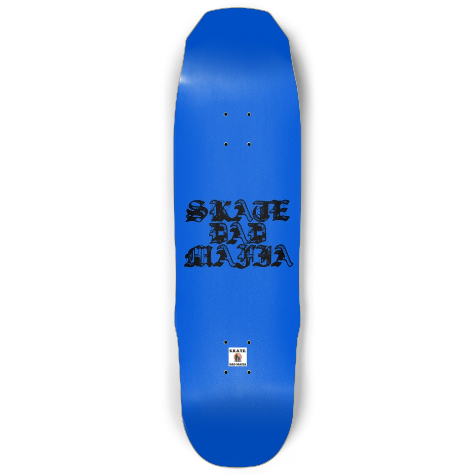 Skatedadmafia shaped (blue color)