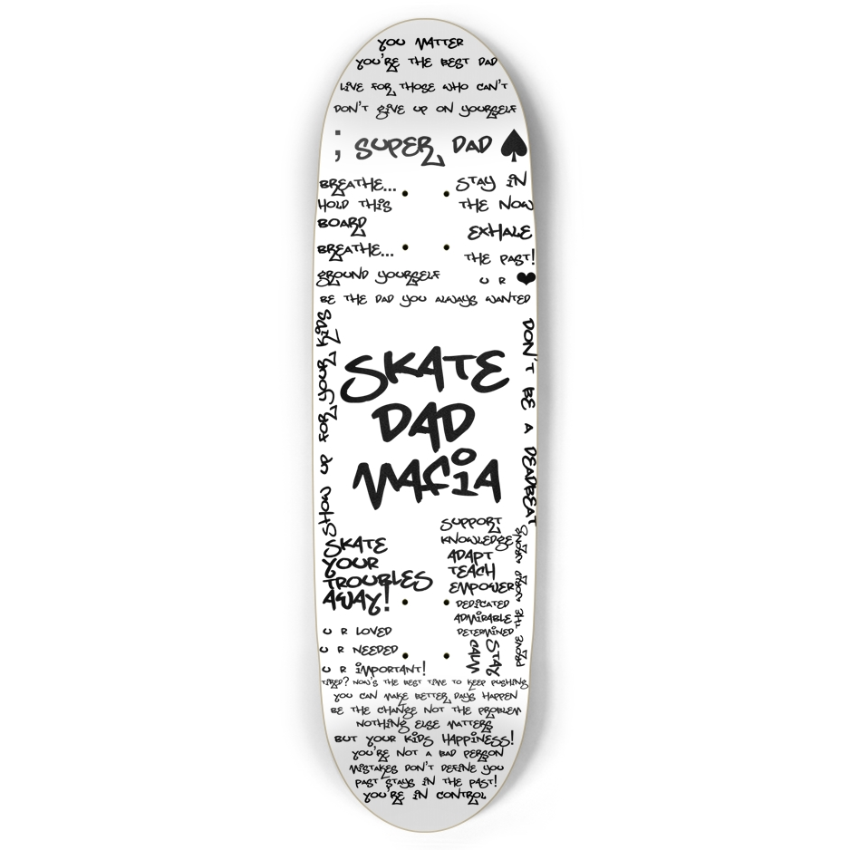 Positive reminder SKATEDAD Mafia Deck