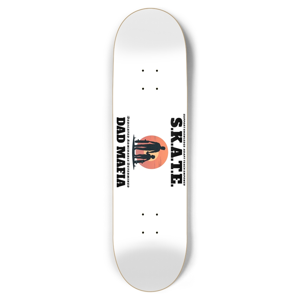 8.75 SKATEDAD Mafia deck